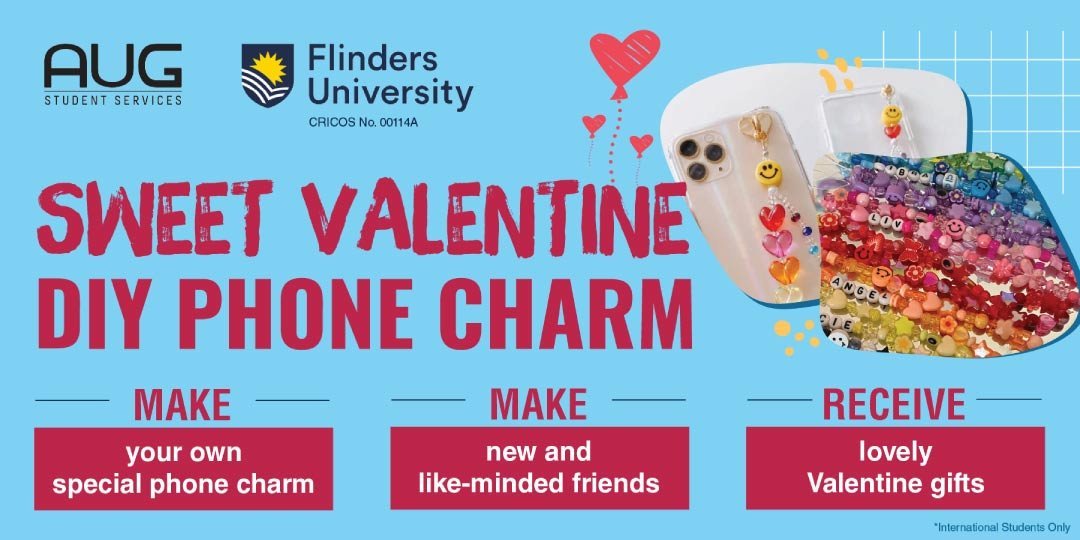 [AUG Adelaide] Valentine Event – DIY Phone Charm