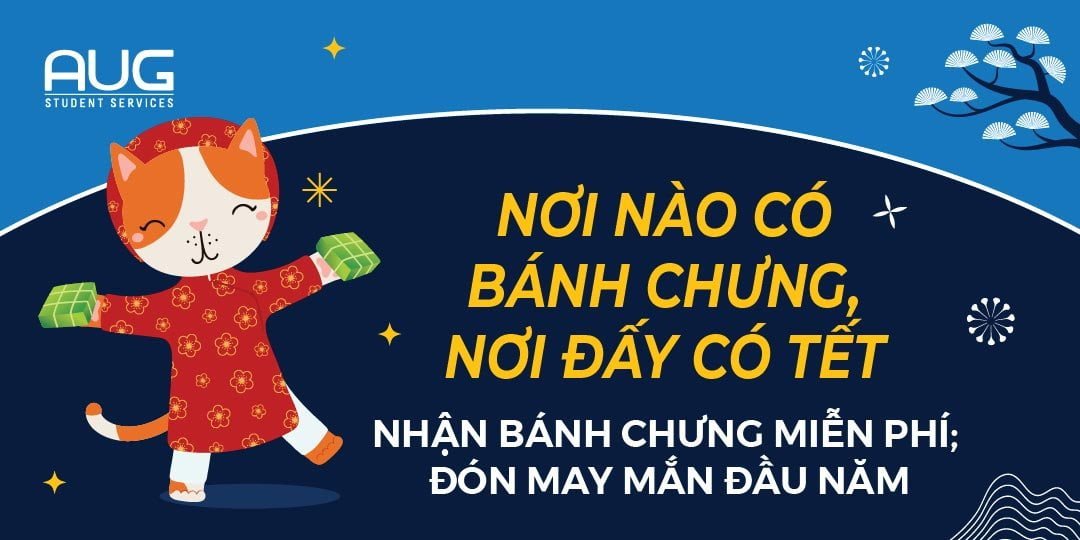 [AUG Sydney] Nhận Bánh Chưng, Nhận Ngay May Mắn Đầu Năm