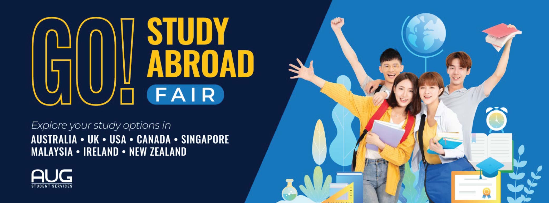 [AUG Manila] Go! Study Abroad Fair 2023! - AUG Student Services