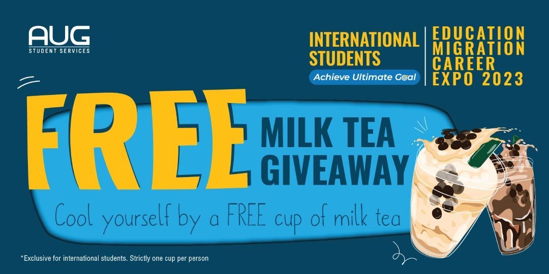[AUG Sydney] Free Milk Tea Giveaway