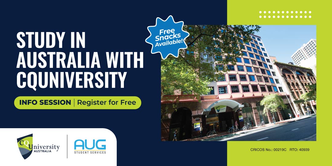 [AUG Manila] CQUniversity Information Session