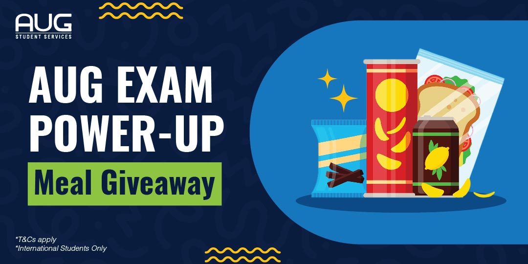 [AUG Brisbane] Exam Power-Up Meal Giveaway
