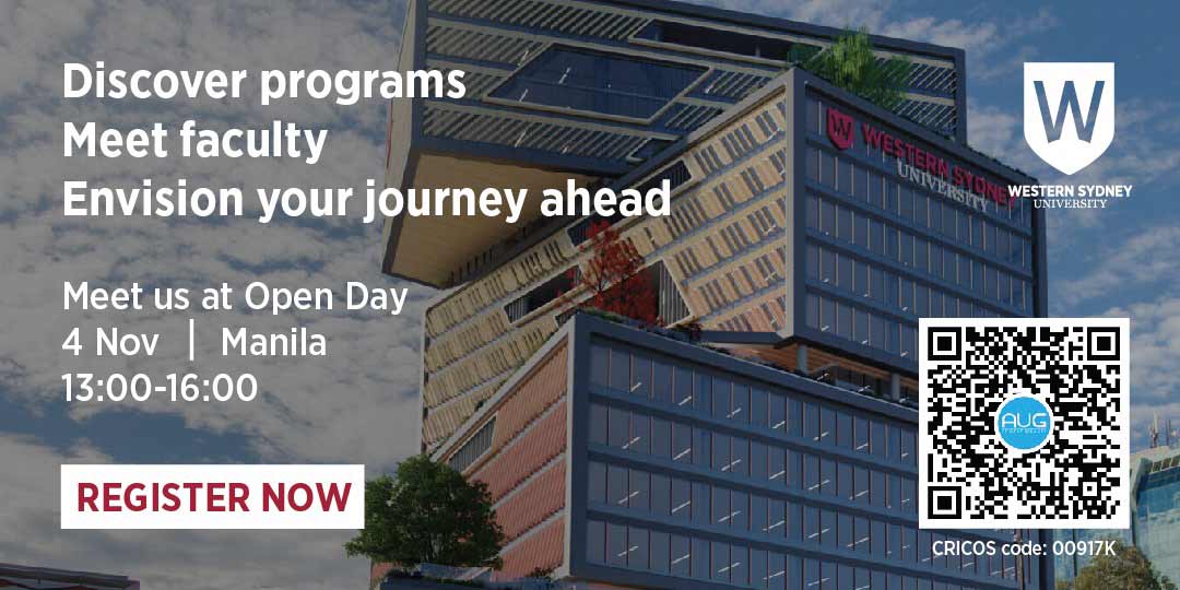 [AUG Manila] Western Sydney University Open Day