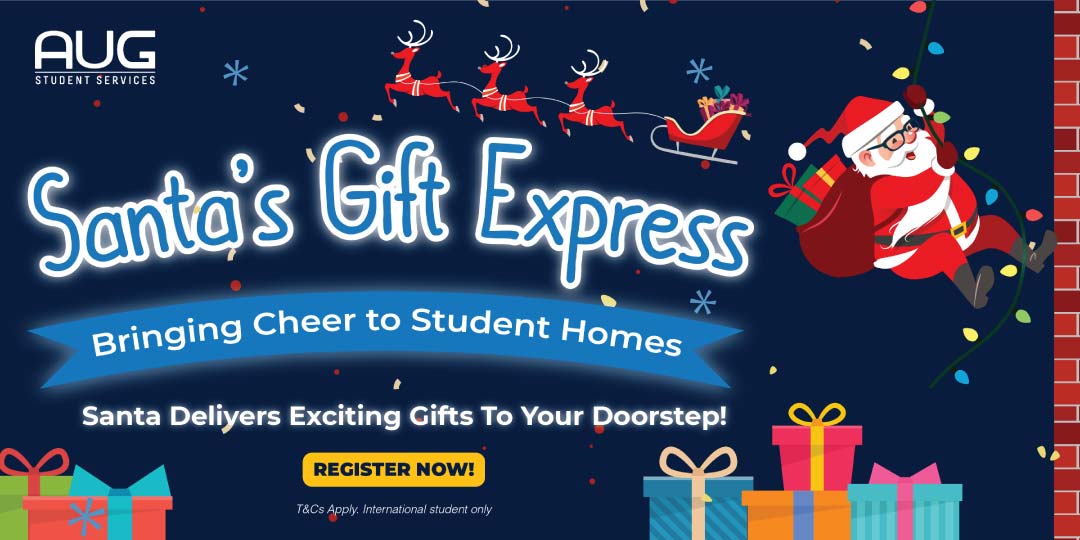 [AUG Brisbane] Santa’s Gift Express: Bringing Cheer to Student Homes