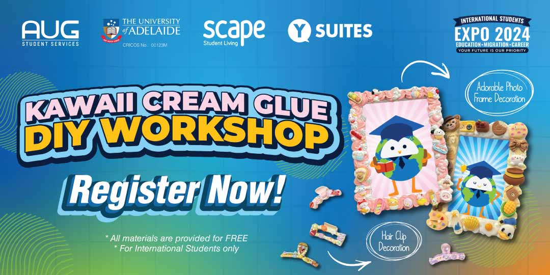 [AUG Adelaide] Kawaii Cream Glue DIY Workshop