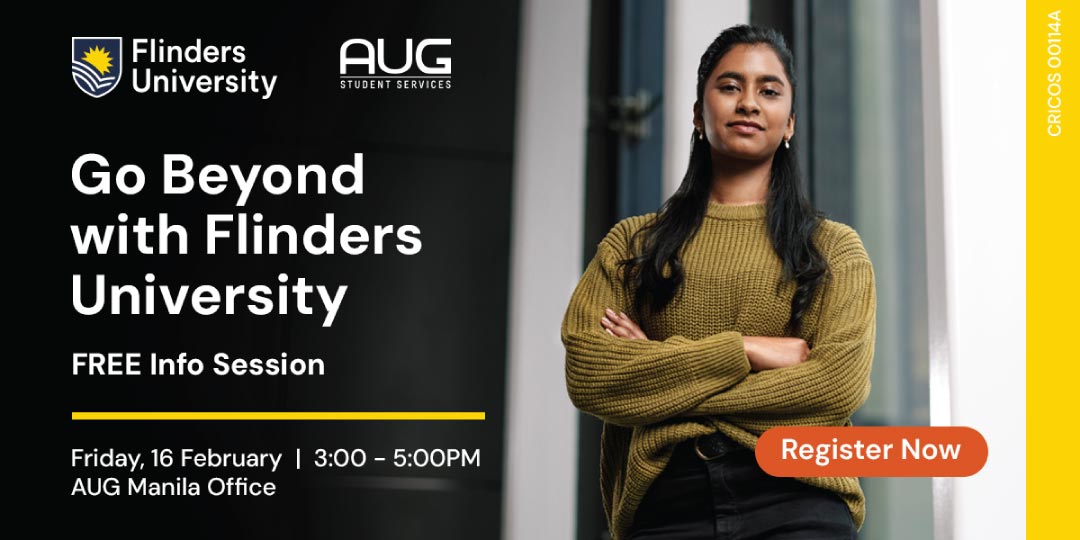 [AUG Manila] Flinders University Information Session