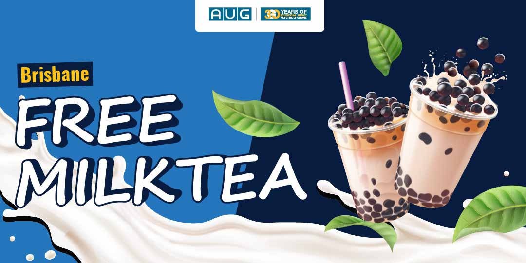 [AUG Brisbane] Bubble Tea Giveaway
