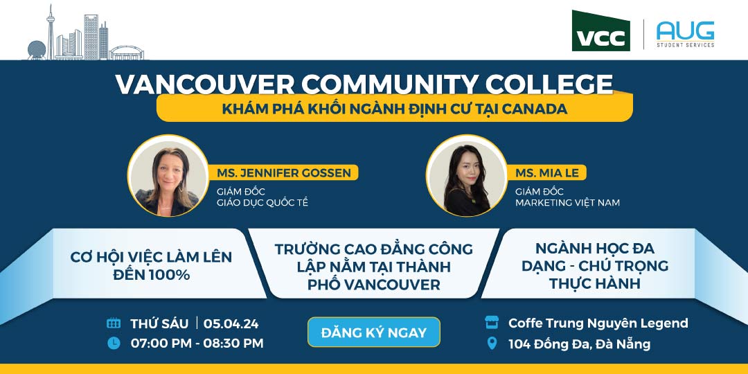 [AUG Đà Nẵng] Vancouver Community College Coffee Talk
