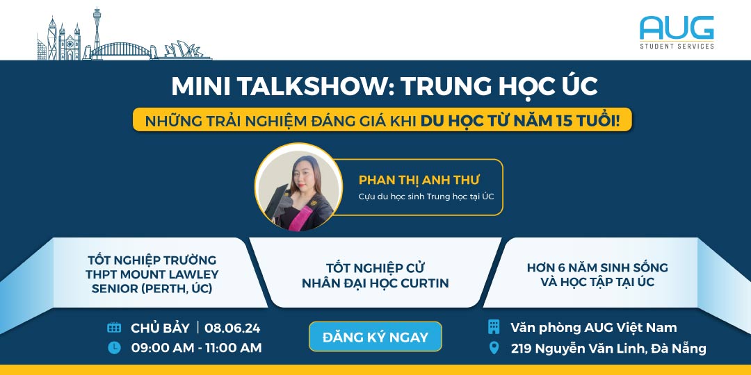 [AUG Đà Nẵng] Mini Talkshow: Trung Học Úc
