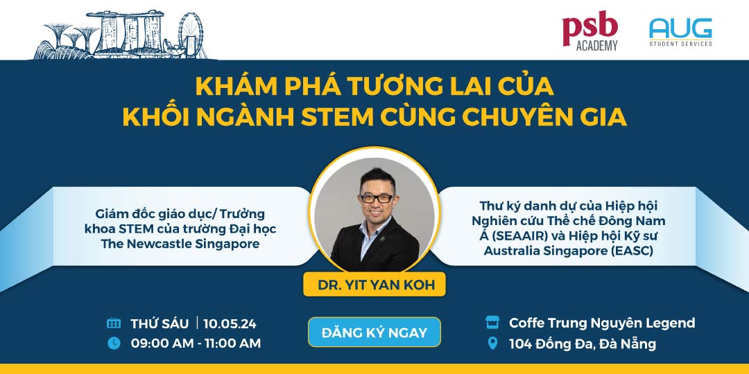[AUG Đà Nẵng] Khám Phá Tương Lai Của Khối Ngành STEM Cùng Chuyên Gia
