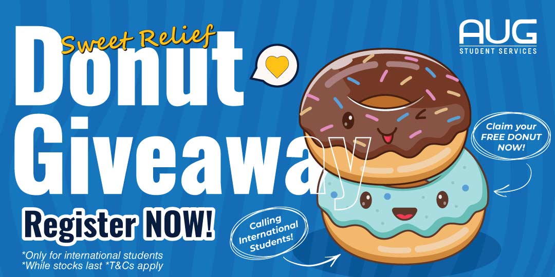 [AUG Perth] Donut Giveaway
