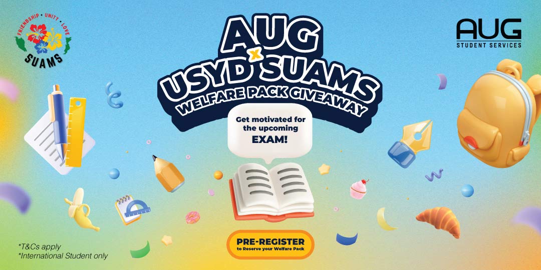 [AUG Sydney] USYD SUAMS Welfare Pack Giveaway