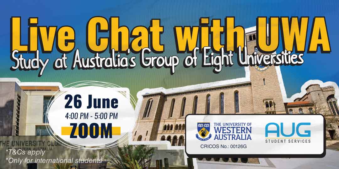 [AUG Perth] The University of Western Australia Information Session