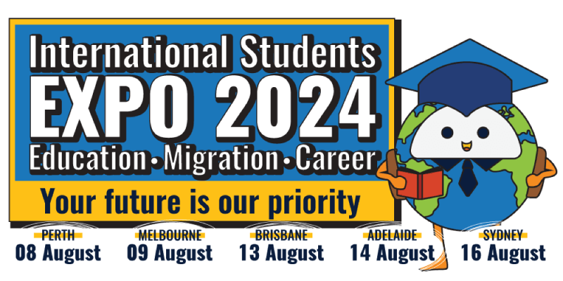 AUG Australia StudyExpo August 2024 Logo