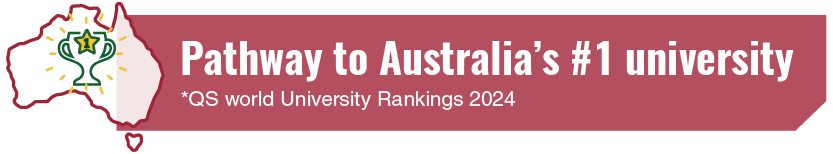 Pathway to Australia's #1 university