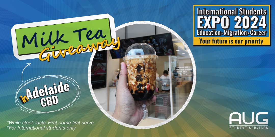 [AUG Adelaide] Milk Tea Giveaway