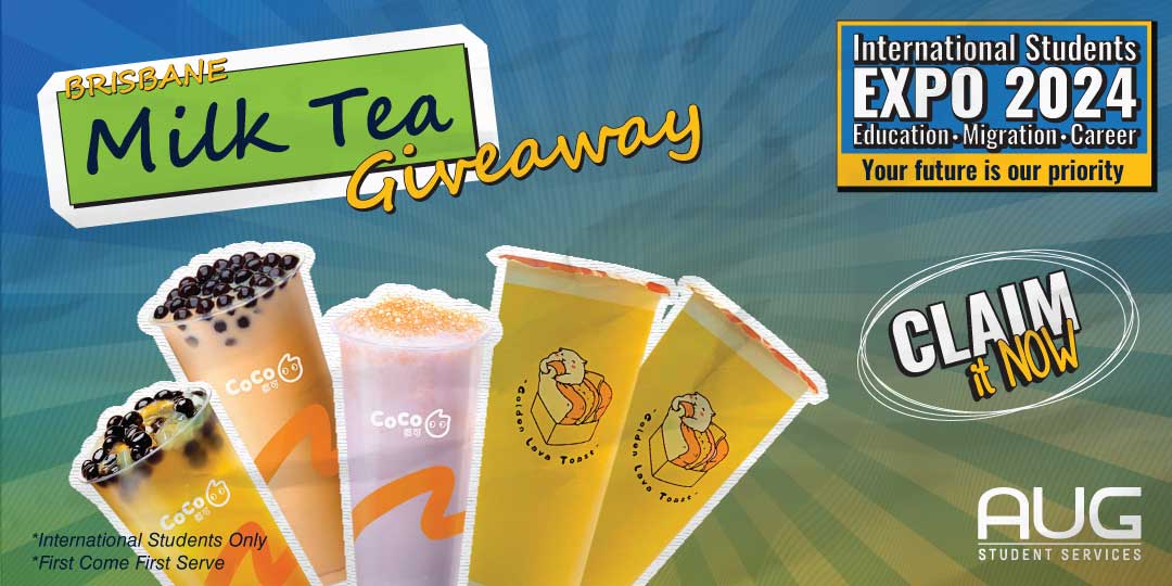 [AUG Brisbane] Milk Tea Giveaway