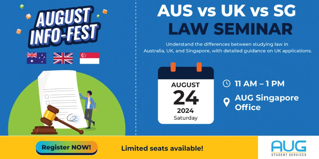 [AUG Singapore] Law Seminar: Aus vs UK vs SG