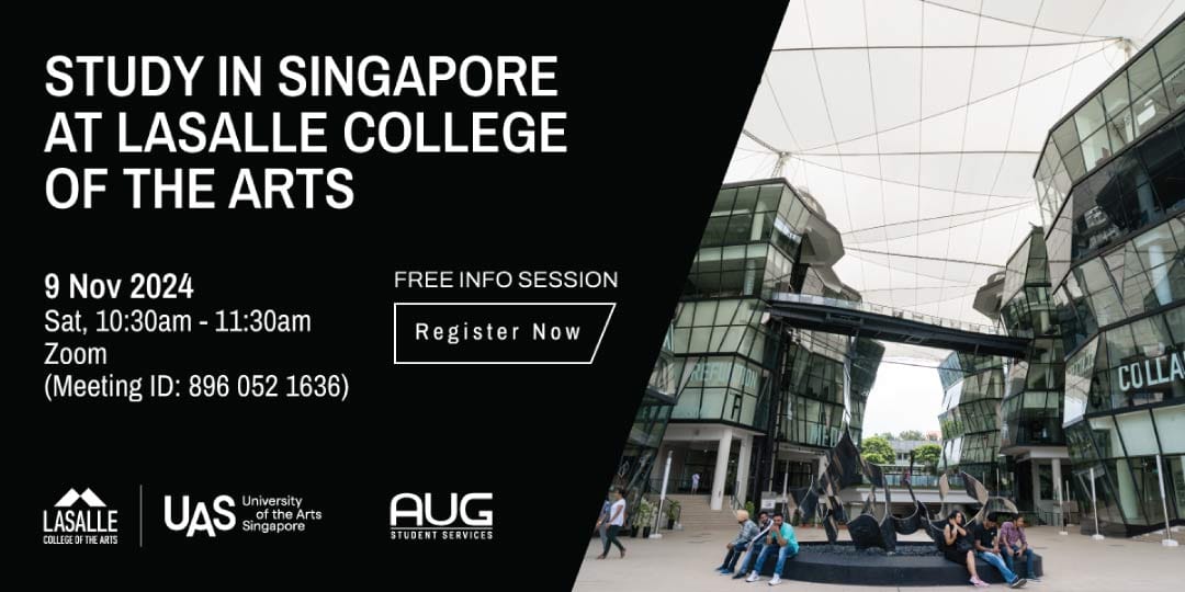[AUG Manila] LASALLE College of the Arts Information Session