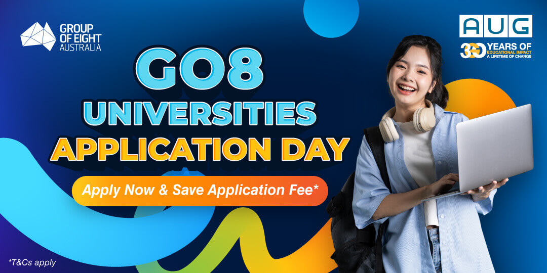 [AUG Australia] Group of Eight Universities (Go8) Application Day