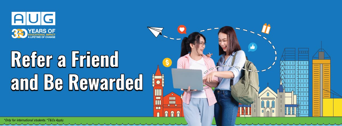 AUG Australia - Refer a Friend