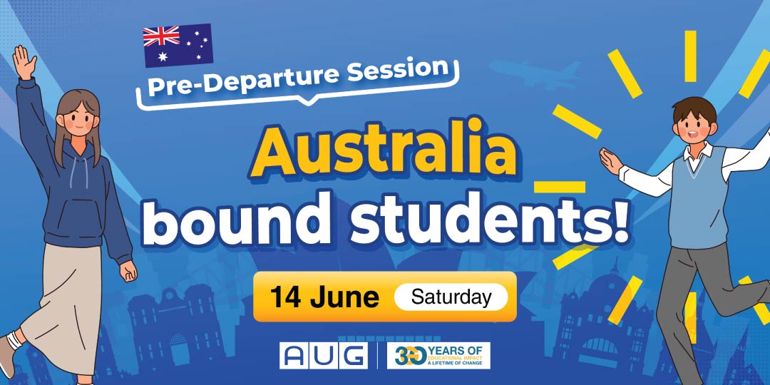 [AUG Singapore] Australia Pre-Departure Briefing