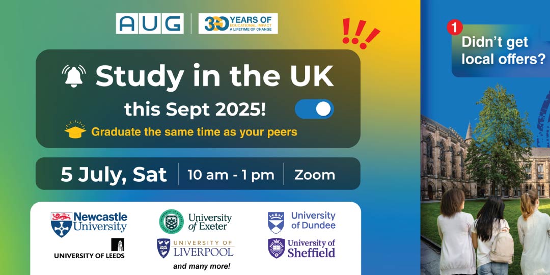 [AUG Singapore] Study in the United Kingdom (UK)