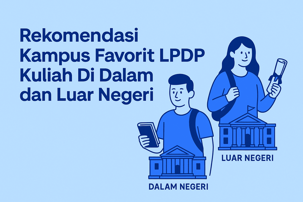 Rekomendasi Kampus Favorit LPDP Kuliah Di Dalam dan Luar Negeri