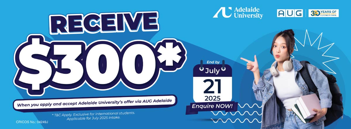 AUG Australia - Adelaide University Last Call Campaign Jul 25