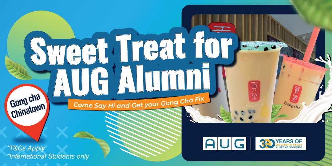 [AUG Melbourne] AUG Alumni Gong Cha Giveaway