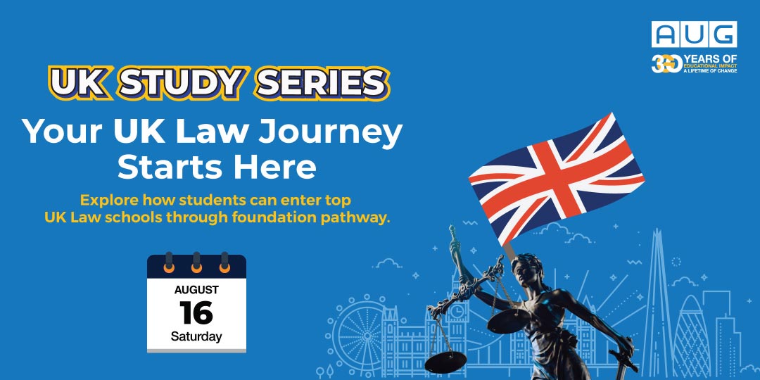 [AUG Singapore] Study in the United Kingdom (UK) Series: Foundation into UK Law Seminar