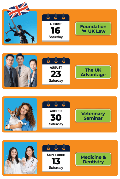 Study UK Series Timetable