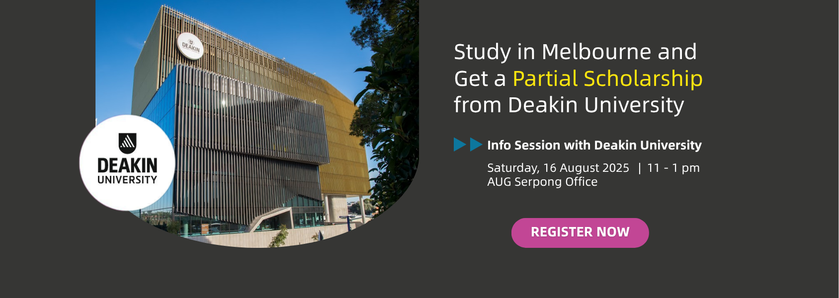 Deakin Uni Info Session