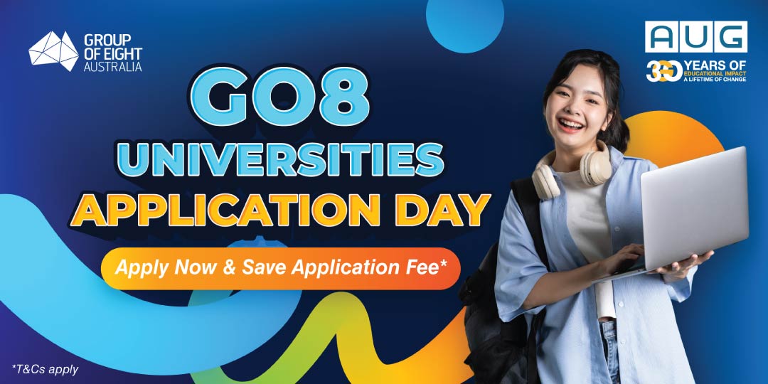 [AUG Australia] Group of Eight (Go8) Universities Application Day