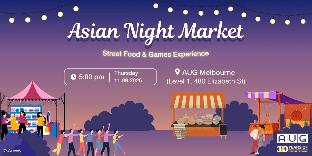 [AUG Melbourne] Asian Night Market
