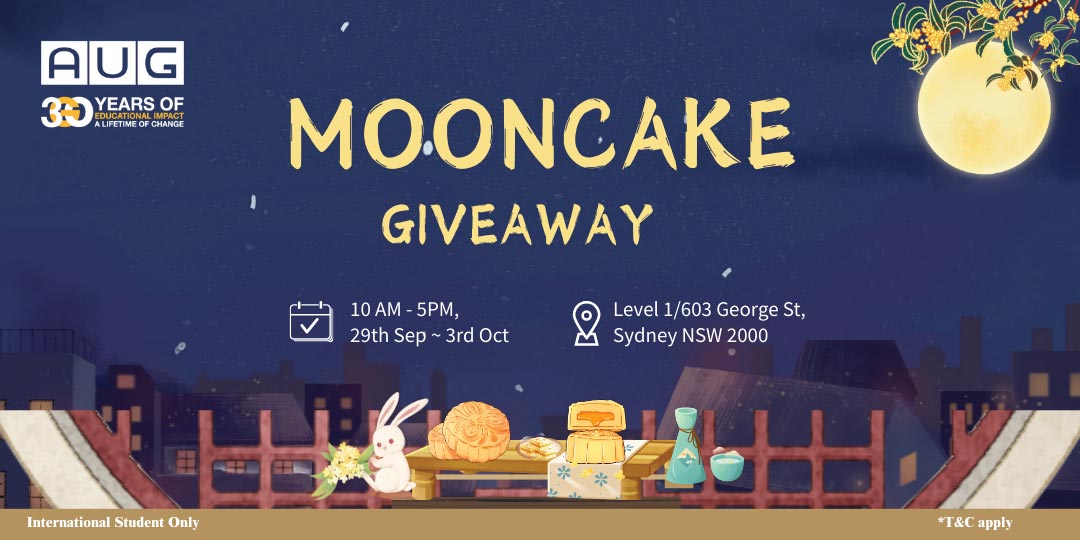 [AUG Sydney] Mooncake Giveaway