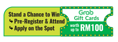 Stand a chance to win Grab Gift cards worth up to RM100