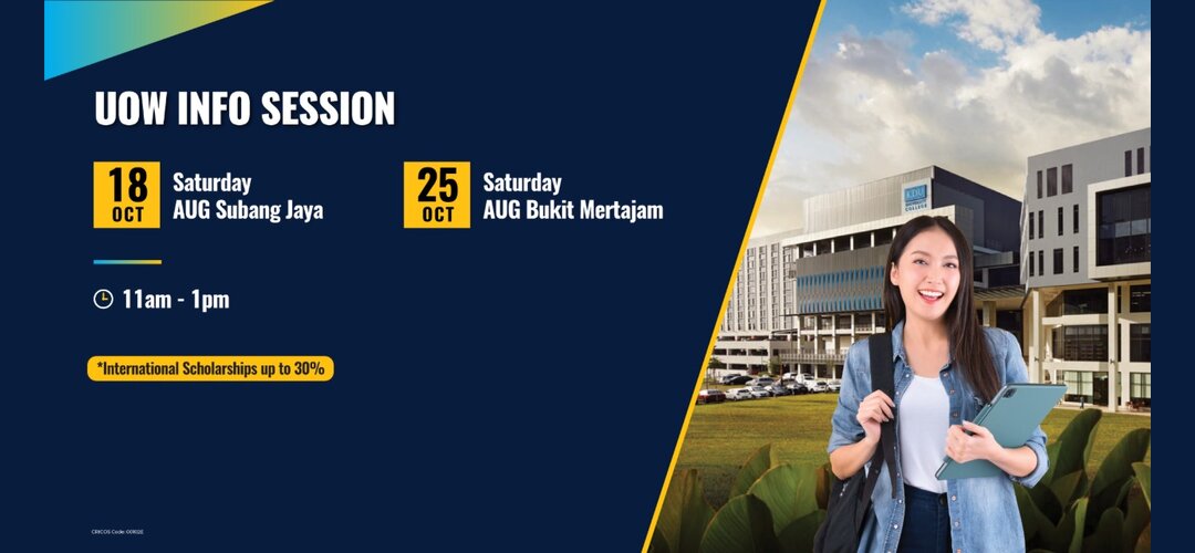 [AUG Malaysia] UOW Info Day