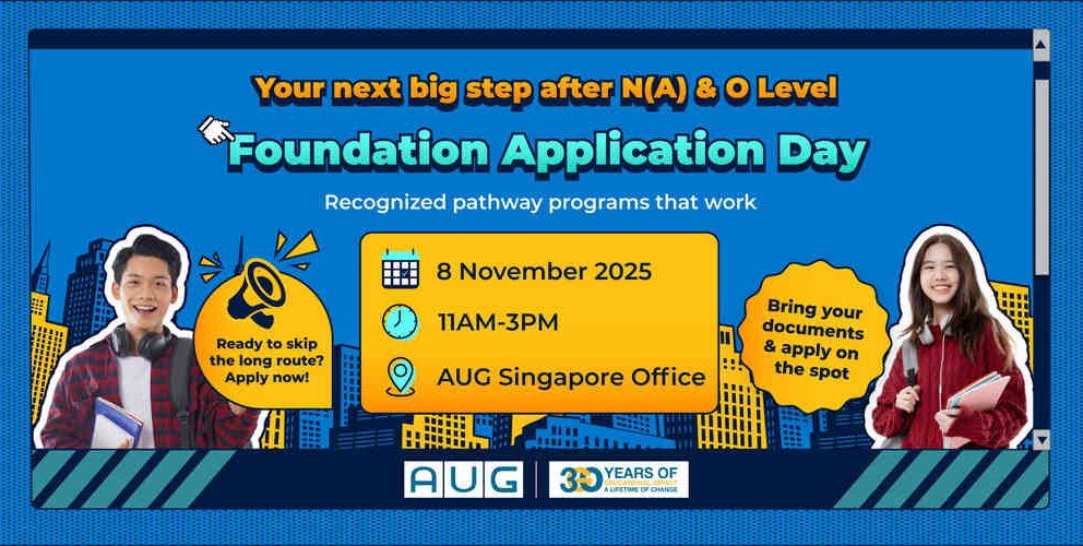 [AUG Singapore] Foundation Application Day