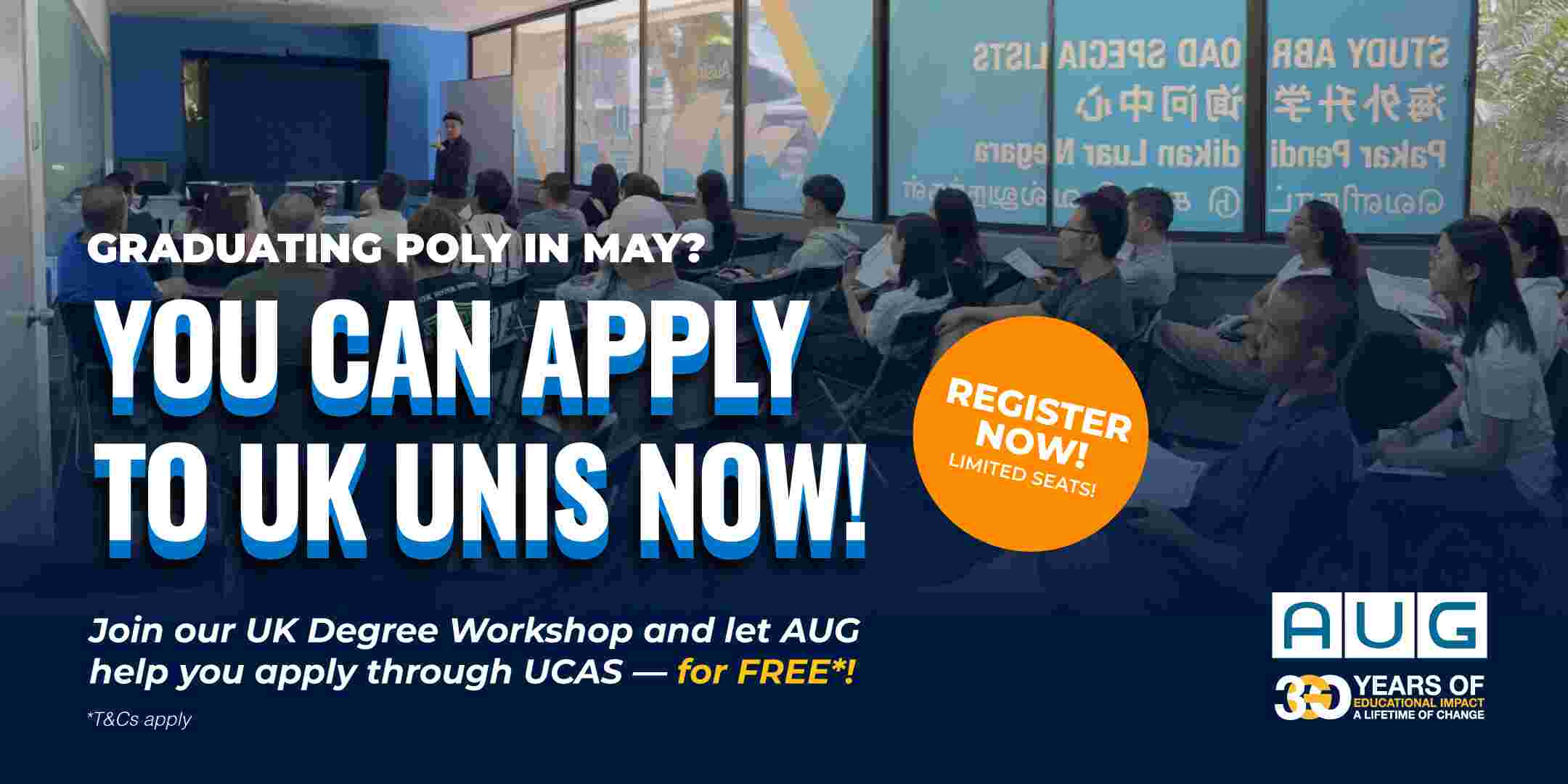 [AUG Singapore] UK Degree Workshop