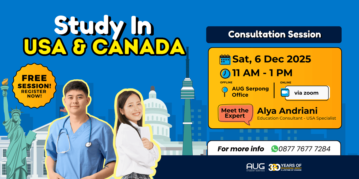 Study in USA & Canada Consultation Session Serpong