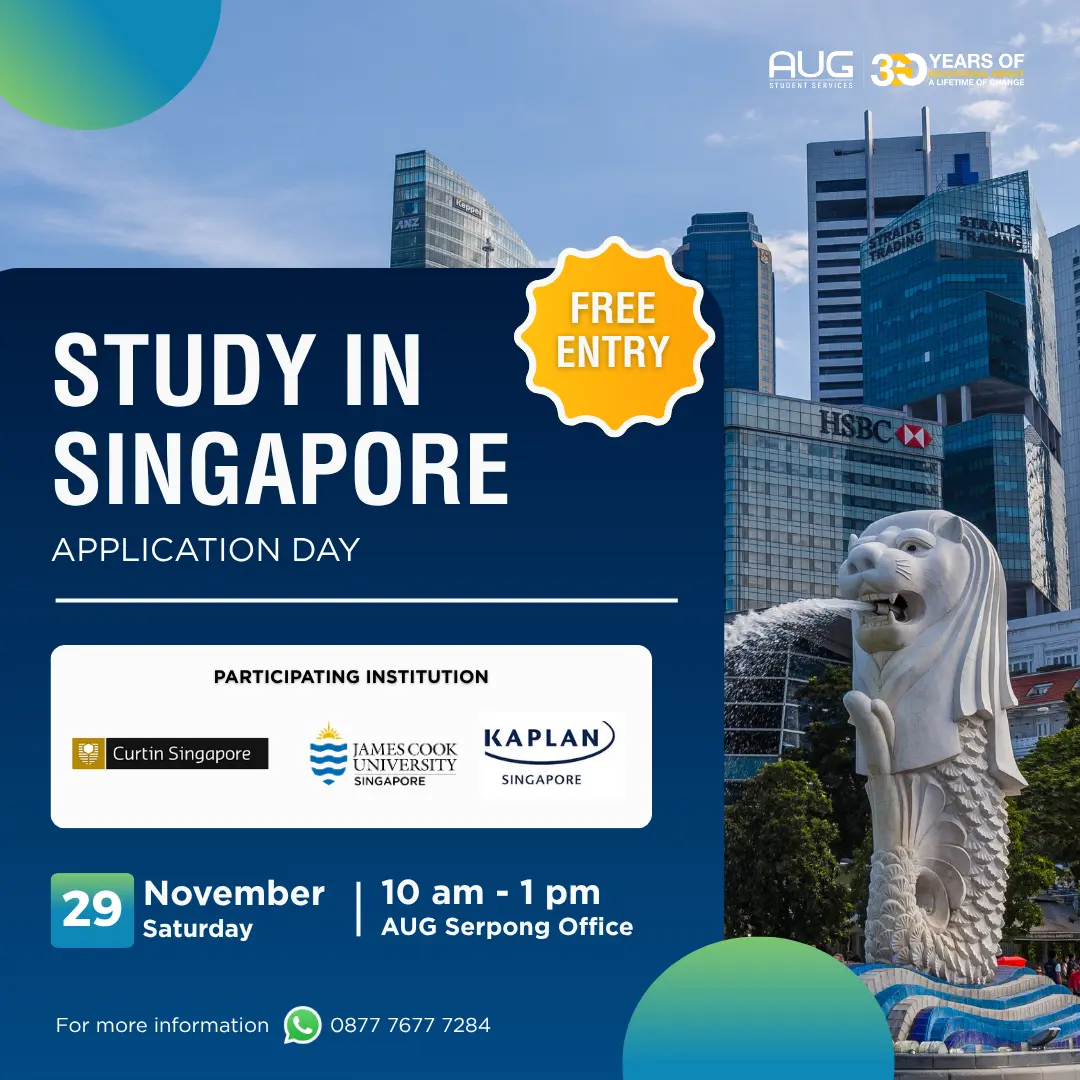 Study in Singapore Application Day, 29 Nov 2025