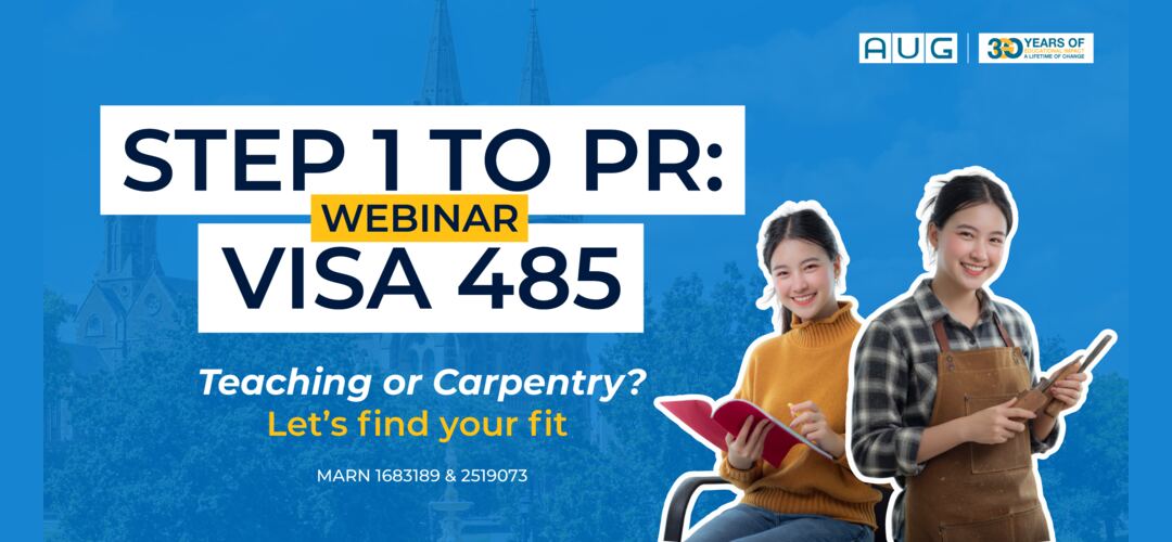 [AUG Adelaide] Visa & PR Pathway Webinar