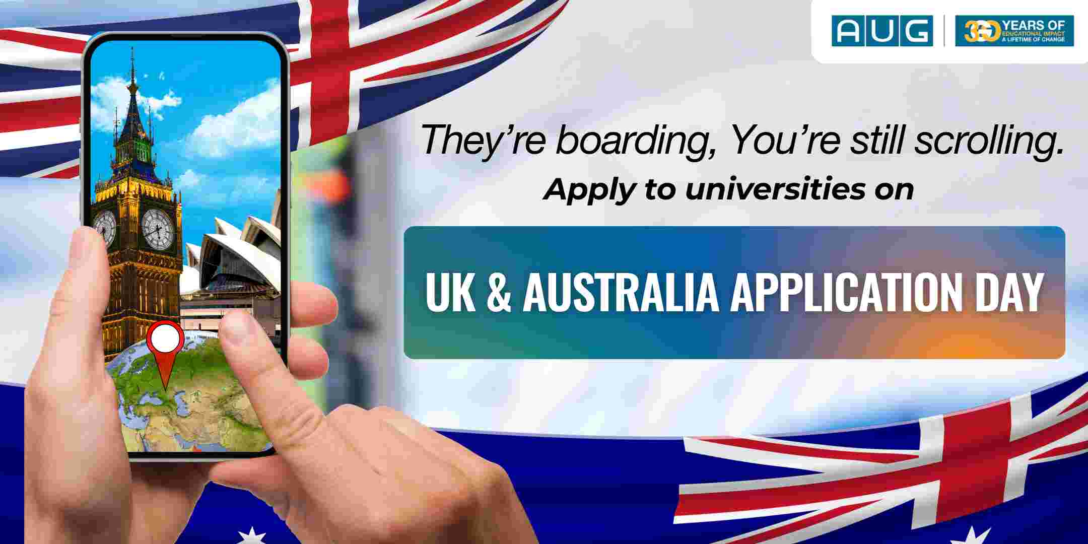 [AUG Singapore] Australia & UK Application Day