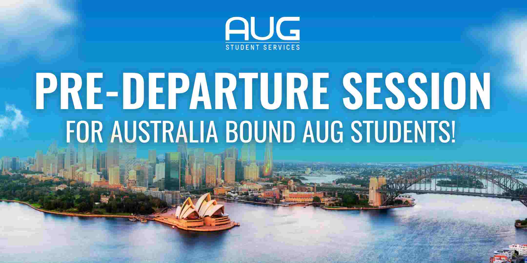 [AUG Singapore] Pre Departure