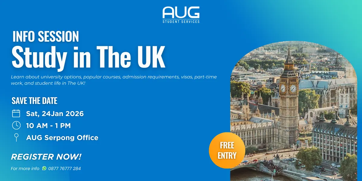 Info Session Study in UK Serpong