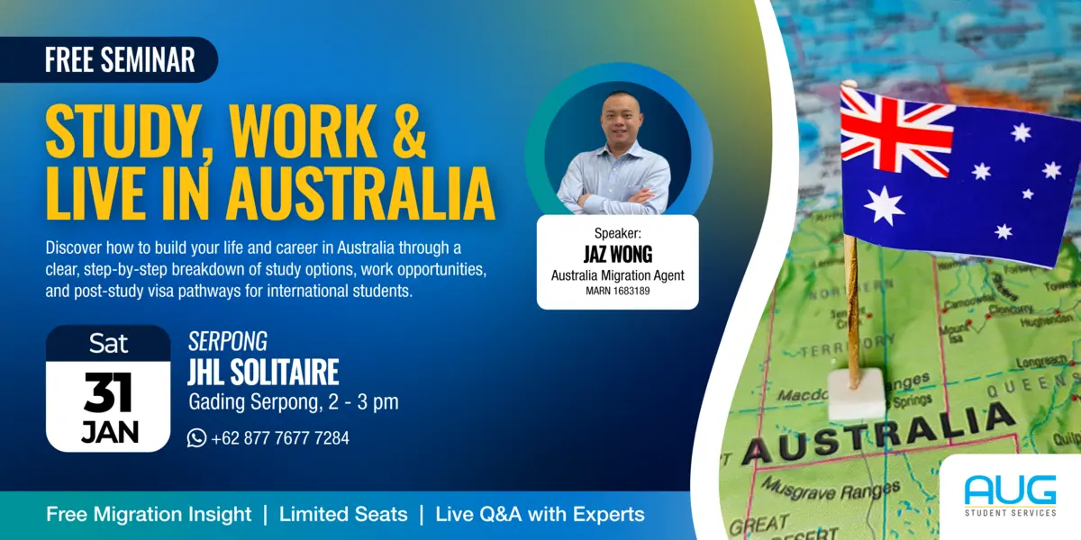 Study, Work & Live in Australia Seminar