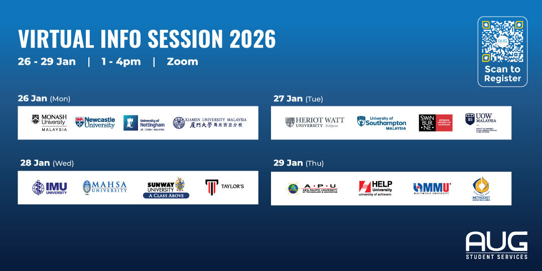 [AUG Malaysia] Virtual Info Session 2026