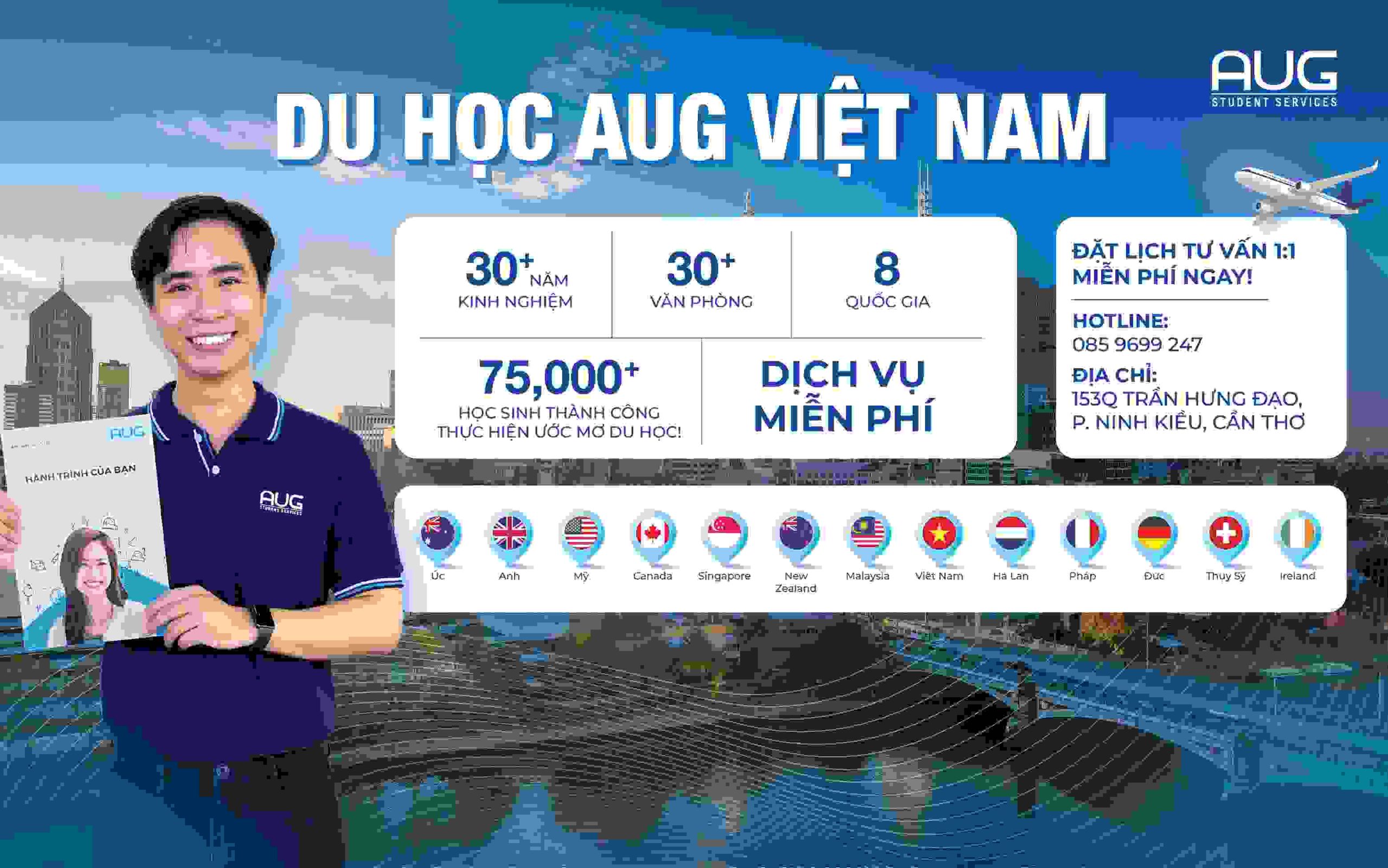 [AUG Cần Thơ] NGÀY HỘI HƯỚNG NGHIỆP VÀ DU HỌC NĂM 2026