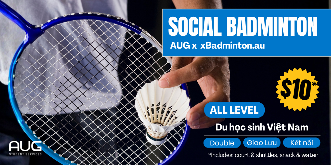 [AUG Brisbane] Badminton Day